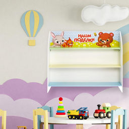 Полка для поделок с крепежом Зверята - Zabiaka фото 2