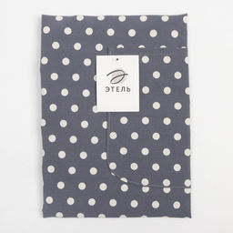 Фартук Этель Горошек цв.серый 78 х80 см, 100% п/э  фото 7