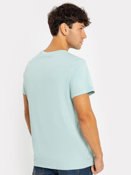 Футболка мужская в голубом оттенке лазурь 111773-1 - Mark formelle фото 3