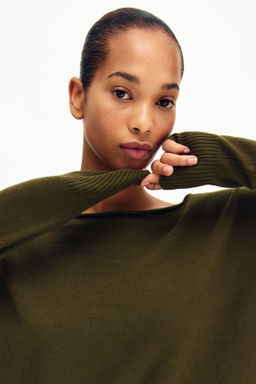 Jersey off-the-shoulder - H&m фото 8