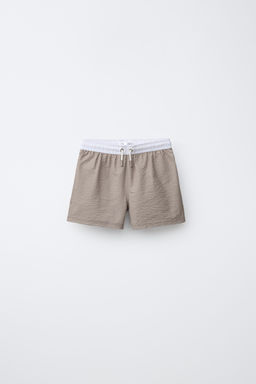 6-14 A?OS/ BERMUDA BA?O ETIQUETA / Tostado