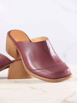 Сабо 5132.23663br.Гнилая вишня+коричневый