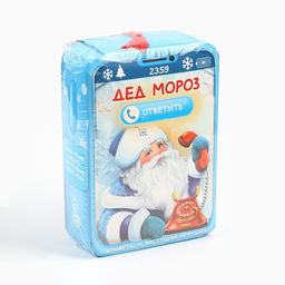 Сладкий детский новогодний подарок Дед мороз + растущая игрушка, 500 г - Фабрика счастья фото 8