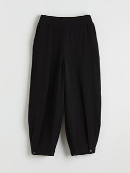 Beli Lastikli Dokulu Kad?n Pantolon