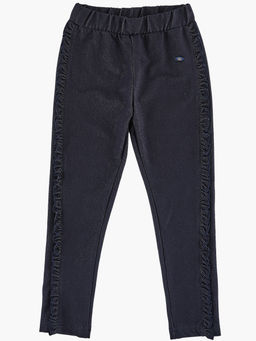 Бриджи для девочки спортивные детская одежда лосины домашние UD 6744 т.синий - Mini maxi фото 3