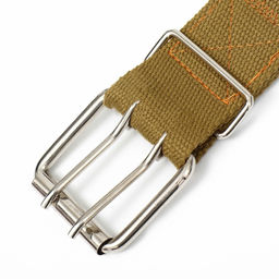 Ошейник брезентовый двухслойный, 84 х 4,5 см, песочный - Пижон фото 5