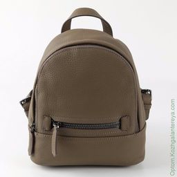 Женский кожаный рюкзак СР 8040/Хаки - Cidirro фото 3