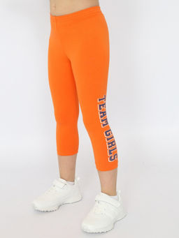CRB wear/CSKG 70485-29-408 Бриджи для девочки,оранжевый/Ex.Cherubino  фото 2