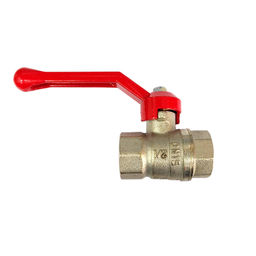 Кран шаровый для воды 1/2" г-г (латунь), рычаг