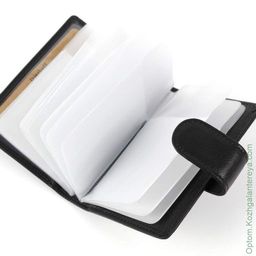 Мужская кожаная визитница Dierhoff Д 8131-010 - Sergio valentini фото 2