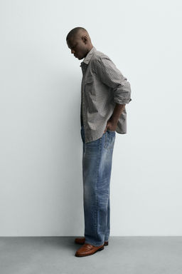 CHECK SHIRT WITH POCKETS - Zara фото 5