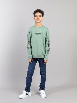 CRB wear / CSJB 64041-35-435 Джемпер для мальчика,хаки/Ex.Cherubino  фото 2