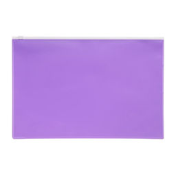 Набор папок-конвертов на ZIP-молнии A4, 180 мкм, Calligrata «Акварель», полупрозрачные, 5 штук, МИКС