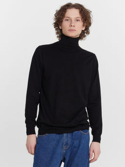 Свитер мужской темно-серый графит 121924