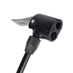 Насос напольный с манометром COMIRON REDDY стальной цилиндр стальная складная ножка ручка и основание литой пластик Presta-Schrader-Dunlop /уп 20/ - Галеонтрейд фото 5