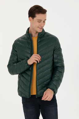 Мужское зеленое пальто Неожиданная скидка в корзине