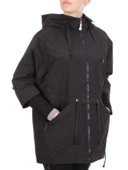 FY-227 BLACK Ветровка женская АЛИСА (65% хлопок, 35% полиэстер)