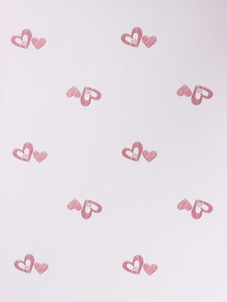 Цена за 20 шт. Пленка флористическая для цветов, «Двойные сердца», красная, 57×57 см