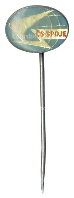 Значок рекламный CS Spoje (Чехословакия)