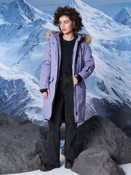 Женская зимняя мембранная парка Azimuth Глория 124/24006_7 Сладкий Лавандовый  фото 11