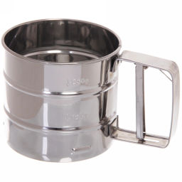 Цена за 2 шт. Кружка-сито металлическая 10*9.5см
