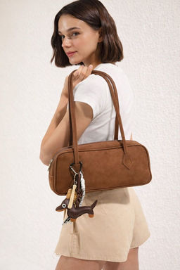 Taba Suet Kad?n Mini Bowling Omuz Canta TAKSS25OC00021