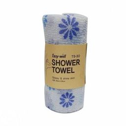 Tamina*Мочалка для душа оригинальной вязке из гофрированного волокна . * Easy-Well TS-30 Shower Towel