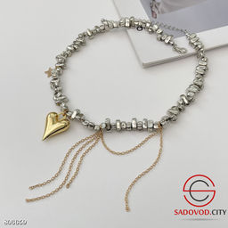 Стильный Чокер на шею с сердечком - Bruno фото 4