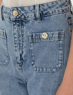 A__k Mavi High Waist Flare Fit Jean Pantolon