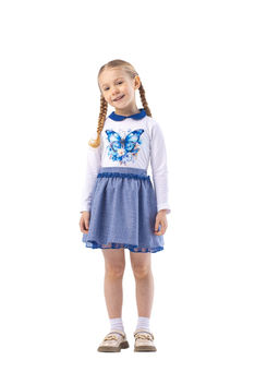 Юбка для девочки О66661 - Карамелли фото 3