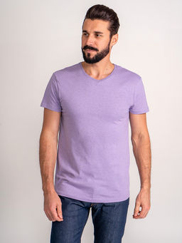 Футболка мужская короткий рукав GREG G146-RM-7001_R (сирень м.)  фото 6