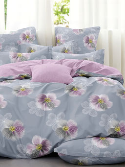 Постельное белье поплин эксклюзив на молнии - Мон Руж Семейный (нав.70х70)