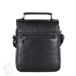 Сумка мужская кожаная 2066BSH black Heanbag