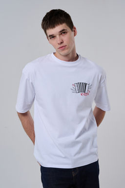 8579 футболка оверсайз мужская