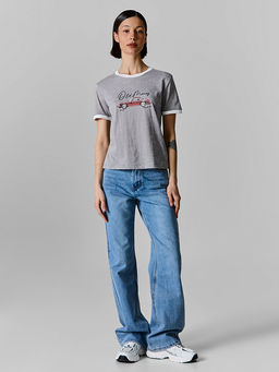 Джемпер женский серый с принтом Porsche 911 - Mark formelle фото 2