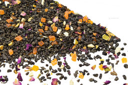 Зеленый ароматизированный чай GRUNBERG LITE  Абрикосовка   фото 7