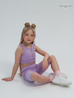 Костюм Тренд лапша лаванда - Sovalina фото 28