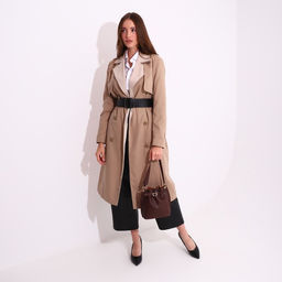 Сумка кросс-боди на утяжке, цвет коричневый - Simaland фото 6