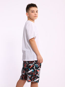 Шорты Федор синий граффити - Ладошки фото 25