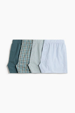 Pack de 4 calzoncillos b?xer de tela - H&m фото 7