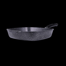 Сковорода квадратная 28x28 см, черная - Ярославна фото 2