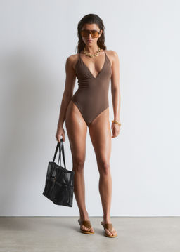 Traje de ba?o con espalda cruzada - H&m фото 6