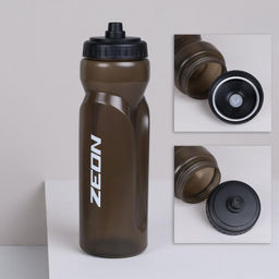 Бутылка для воды ZEON WB105 для активных видов спорта, пищевой hi-quality LDPE, 750ML цвет BLACK/уп100 - Галеонтрейд фото 5