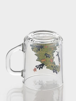 Цена за 20 шт. Кружка Green tea «Озорные котики», 200 мл, стекло, рисунок МИКС