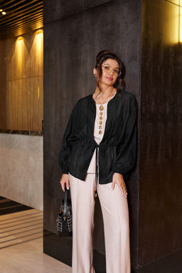 Костюм Beautiful Free 6448 бежево-черный