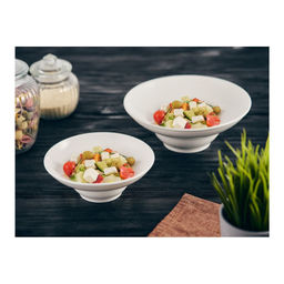 Тарелка для пасты Walmer Classic, 0.25 л, цвет белый  фото 3