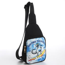 Сумка детская через плечо Дино серф