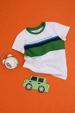 Белая футболка для мальчика - U.s. polo assn фото 12