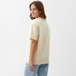 Футболка женская KAFTAN: Basic line, молочная размер 48-50