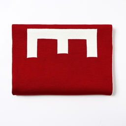 Шарф женский двусторонний MIST красный/молочный, размер 47*226см